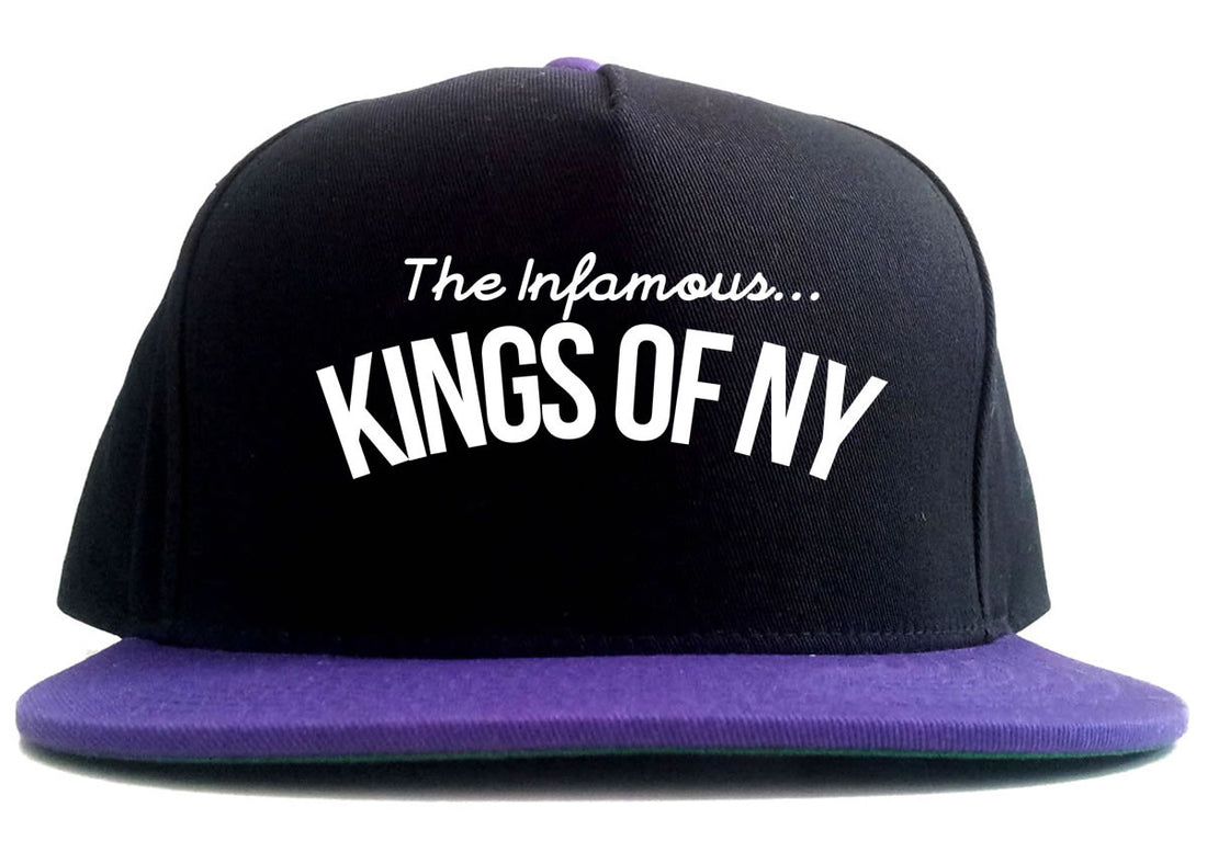 The Infamous Kings Of NY 2 Tone Snapback Hat By Kings Of NY