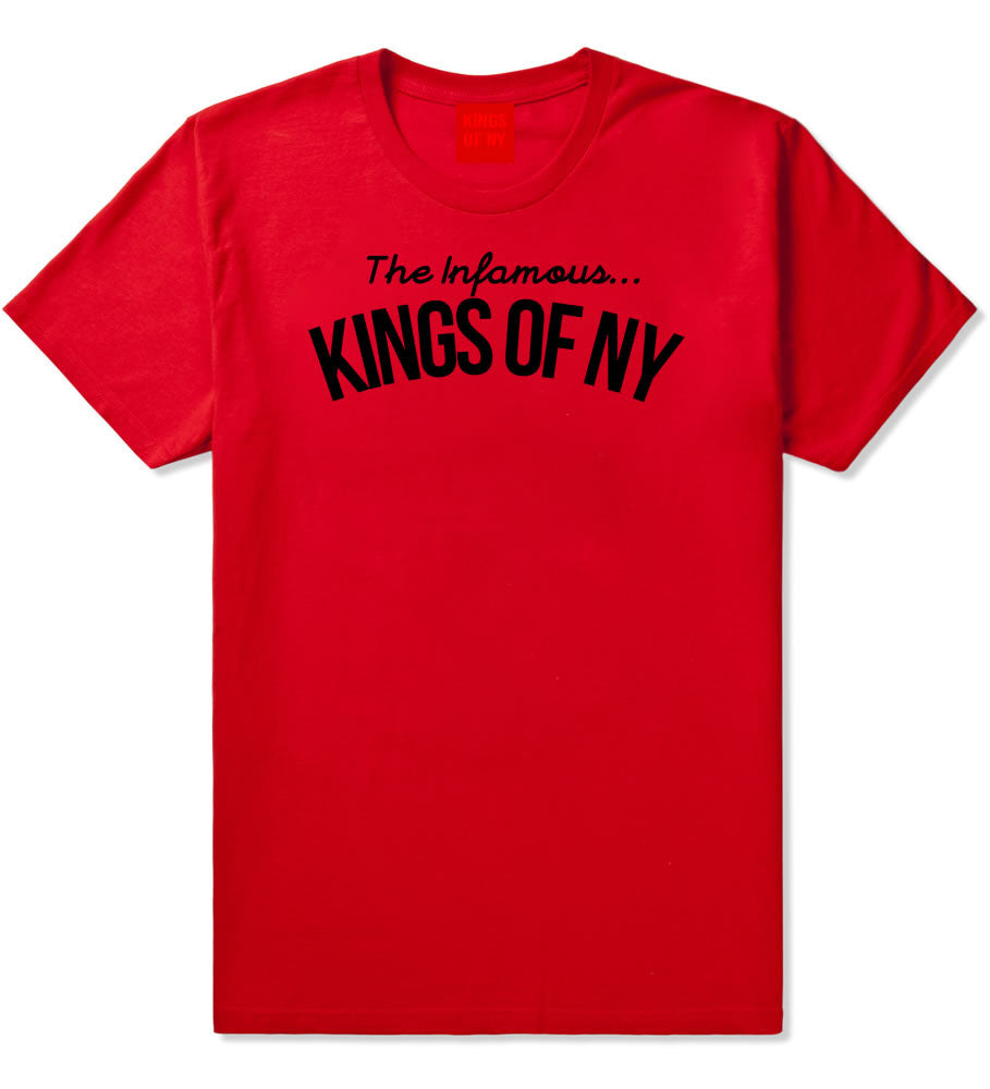 The Infamous Kings Of NY T-Shirt in Red By Kings Of NY