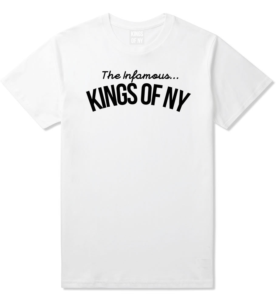 The Infamous Kings Of NY T-Shirt in White By Kings Of NY