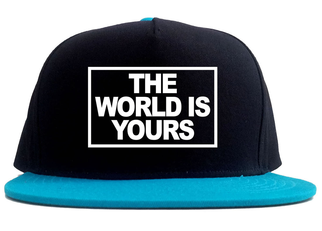 The World Is Yours 2 Tone Snapback Hat By Kings Of NY