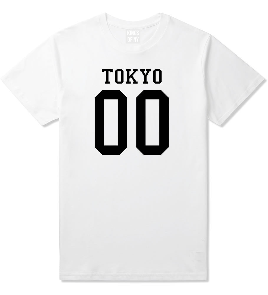 Tokyo Team 00 Jersey Japan T-Shirt in White By Kings Of NY