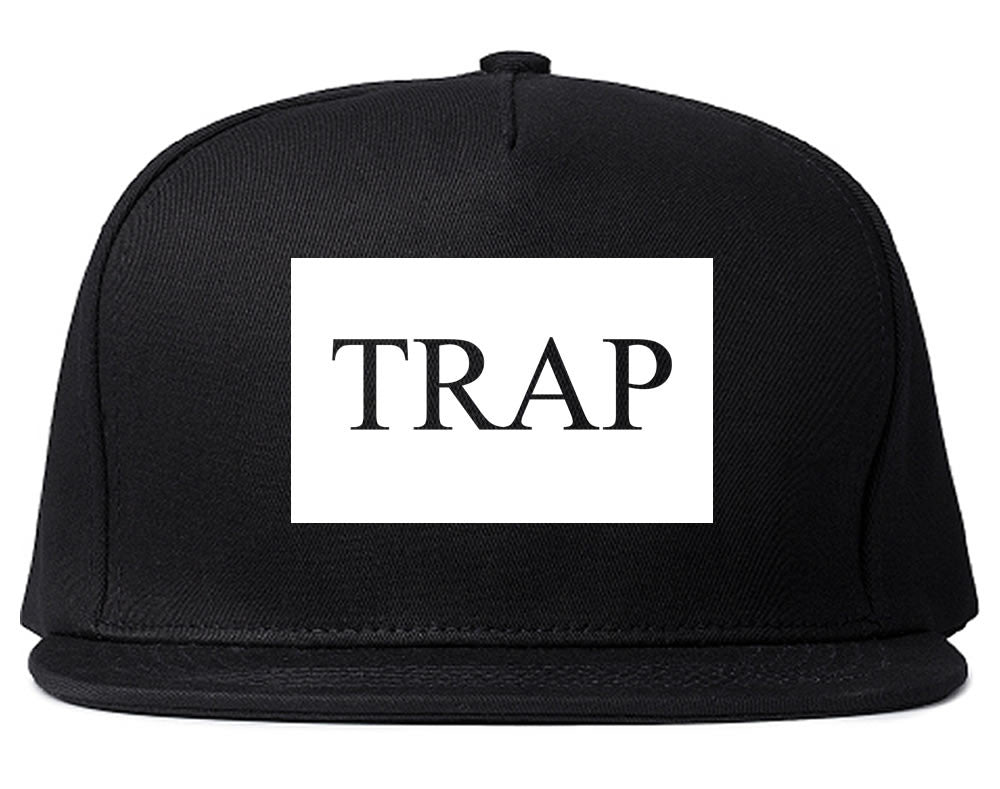 Trap Rectangle Logo Snapback Hat By Kings Of NY