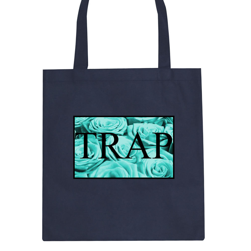 Trap Floral Pattern Tote Bag By Kings Of NY