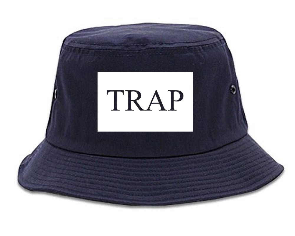 Trap Rectangle Logo Bucket Hat By Kings Of NY
