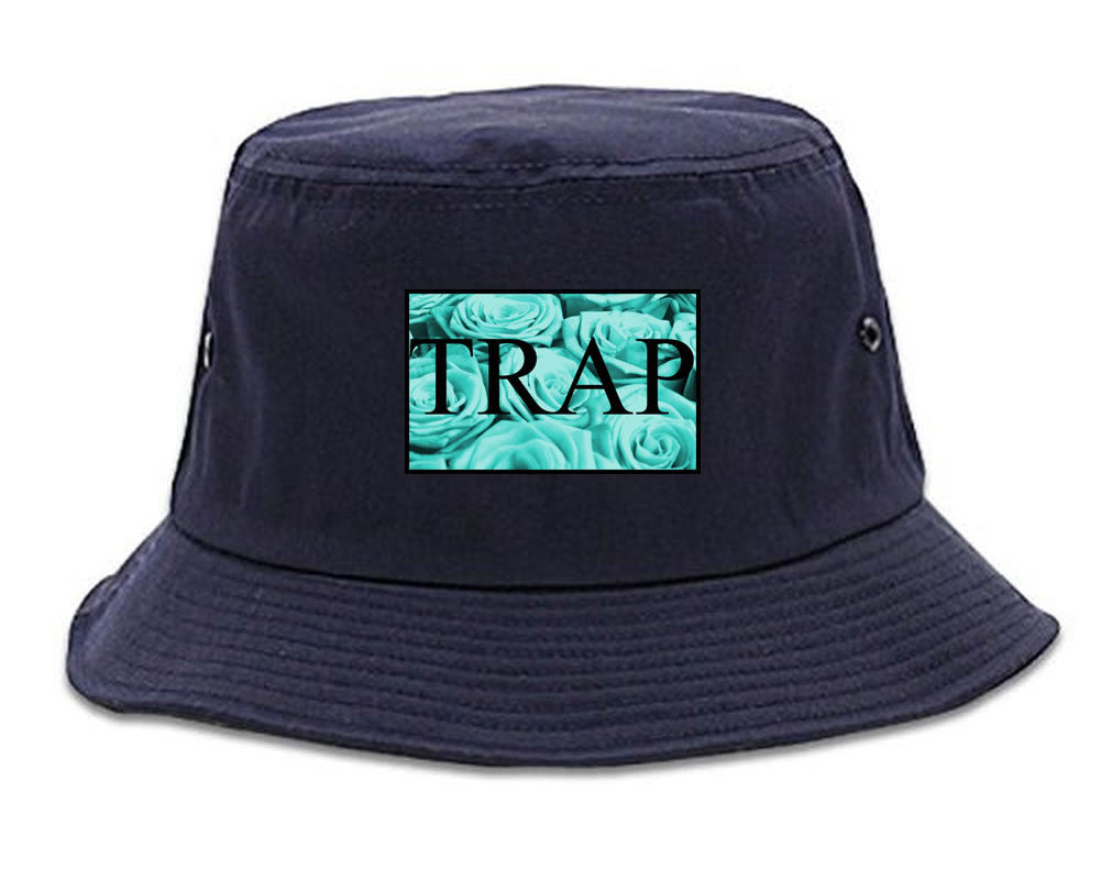 Trap Floral Pattern Bucket Hat By Kings Of NY