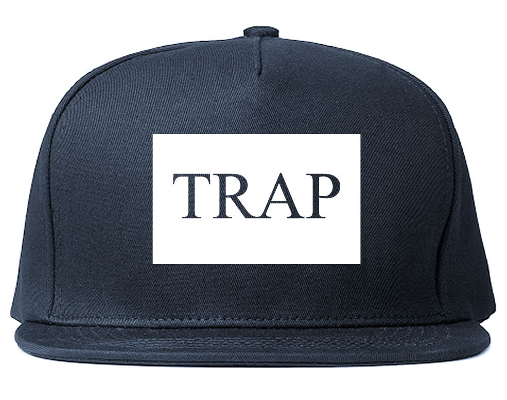 Trap Rectangle Logo Snapback Hat By Kings Of NY