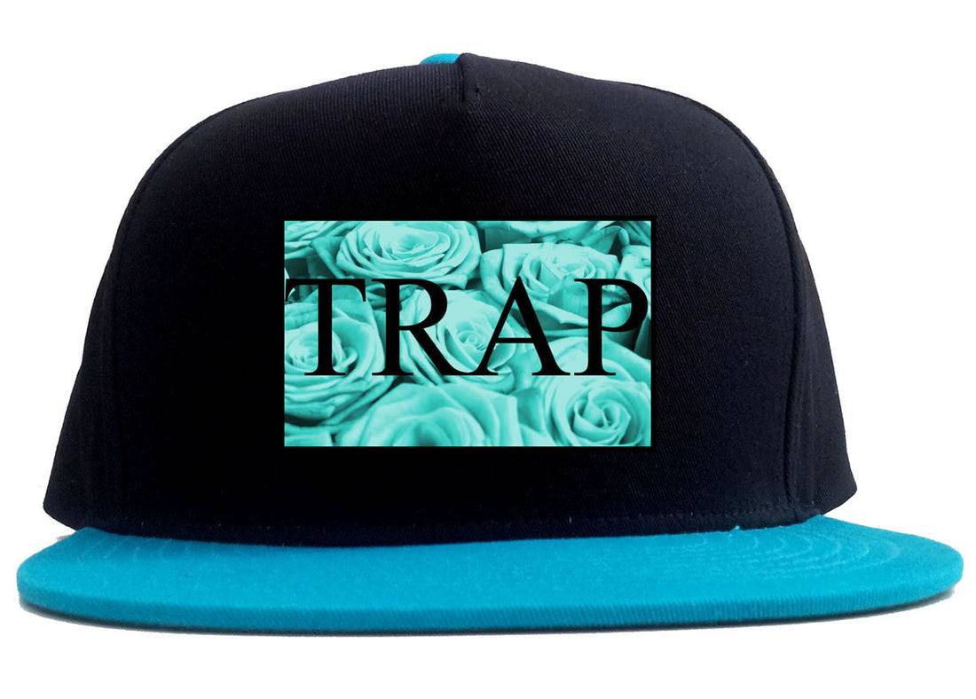 Trap Floral Pattern 2 Tone Snapback Hat By Kings Of NY