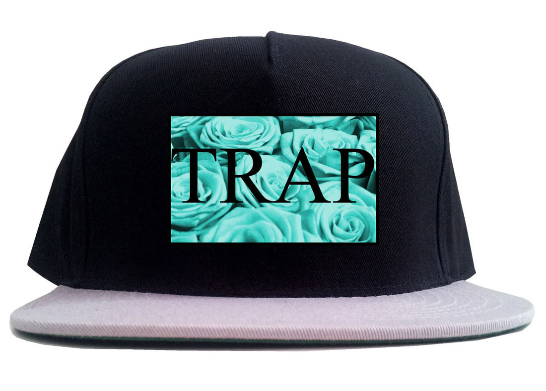 Trap Floral Pattern 2 Tone Snapback Hat By Kings Of NY
