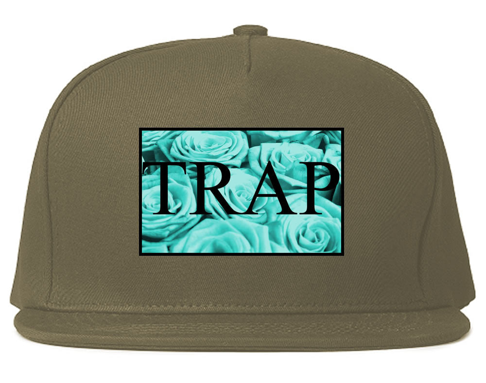 Trap Floral Pattern Snapback Hat By Kings Of NY