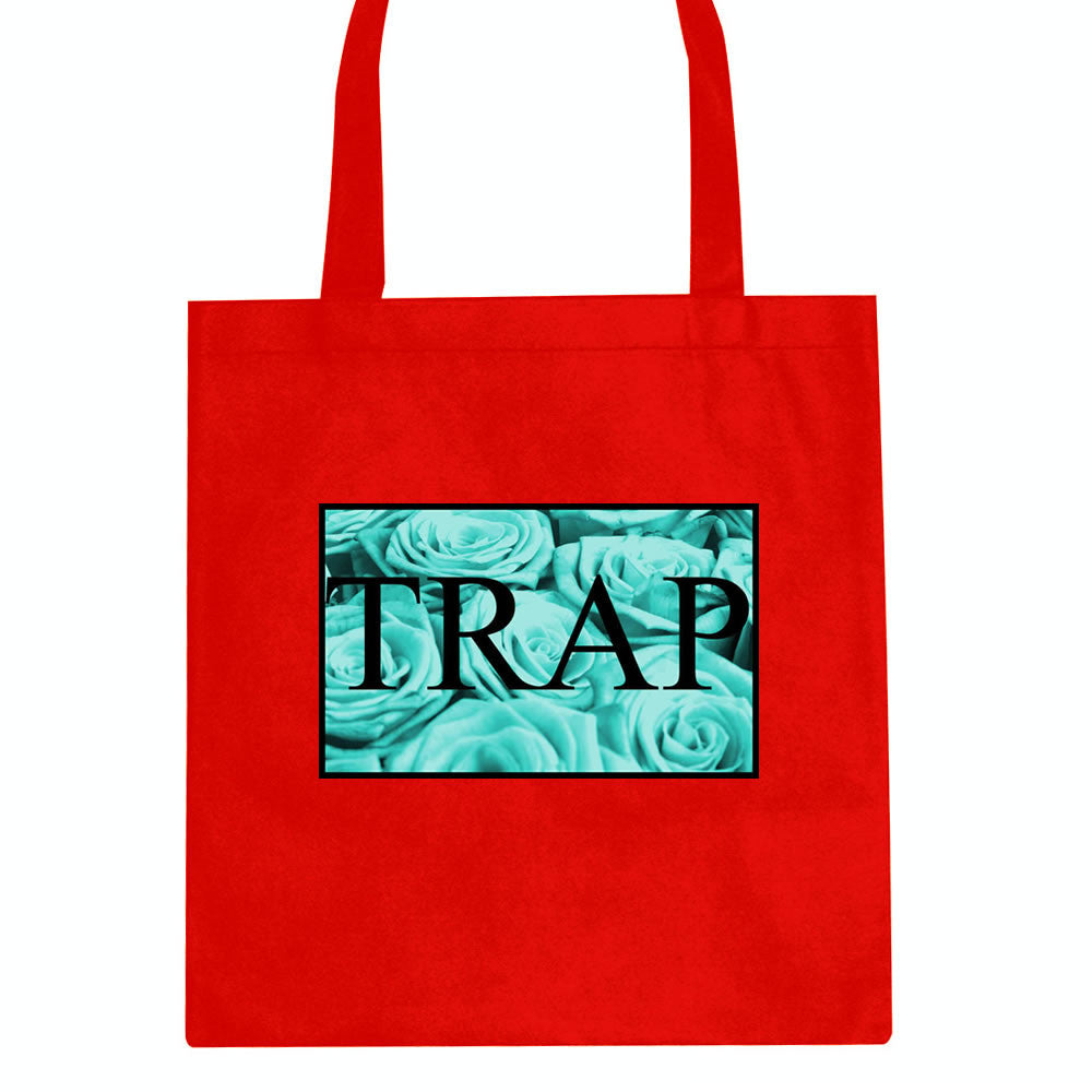 Trap Floral Pattern Tote Bag By Kings Of NY