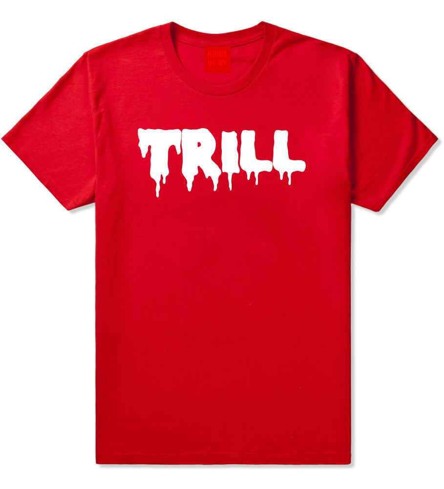 Trill Blood New York Bx Been Style Fashion T-Shirt In Red by Kings Of NY