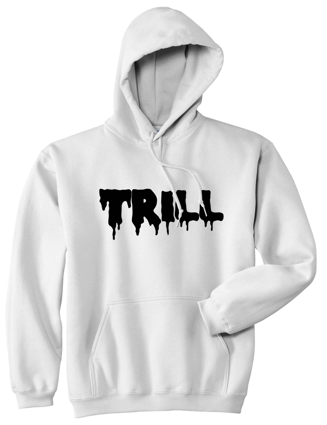 Trill Blood New York Bx Been Style Fashion Boys Kids Pullover Hoodie Hoody in White by Kings Of NY