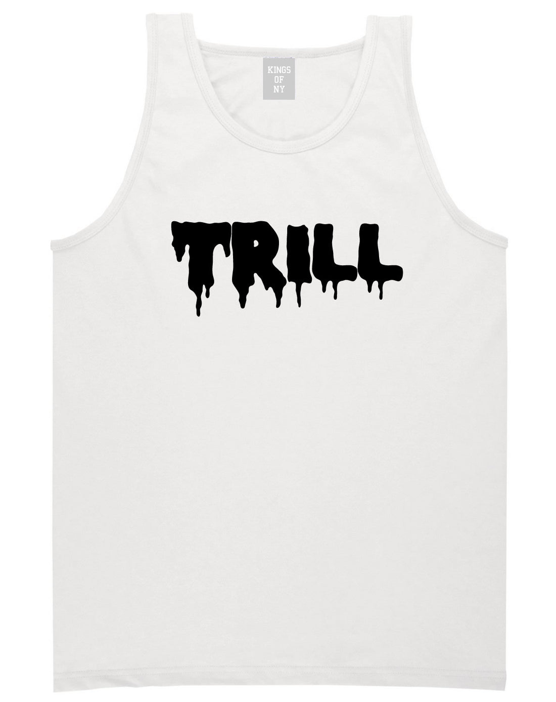 Trill Blood New York Bx Been Style Fashion Tank Top In White by Kings Of NY