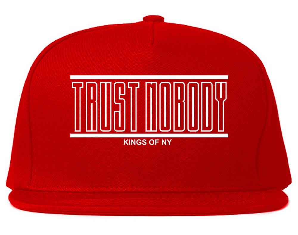 Trust Nobody Snapback Hat by Kings Of NY