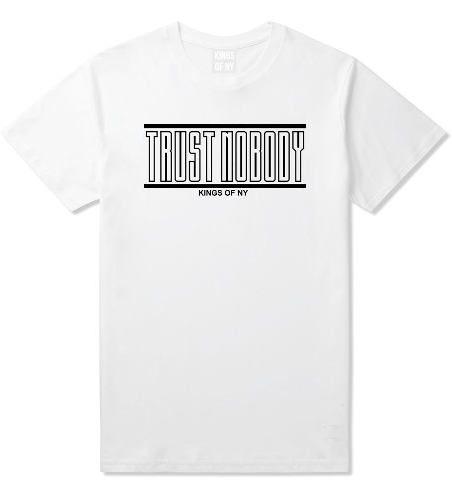 Kings Of NY Trust Nobody T-Shirt in White