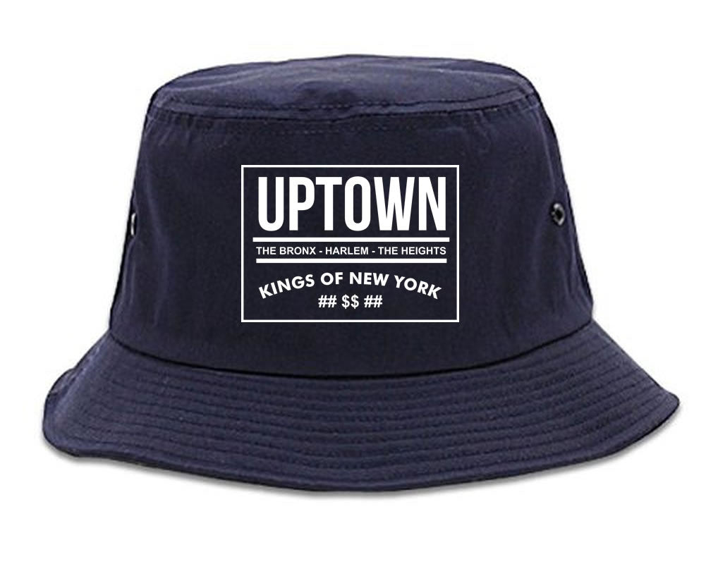 Uptown Bronx Harlem Washington Heights Bucket Hat by Kings Of NY