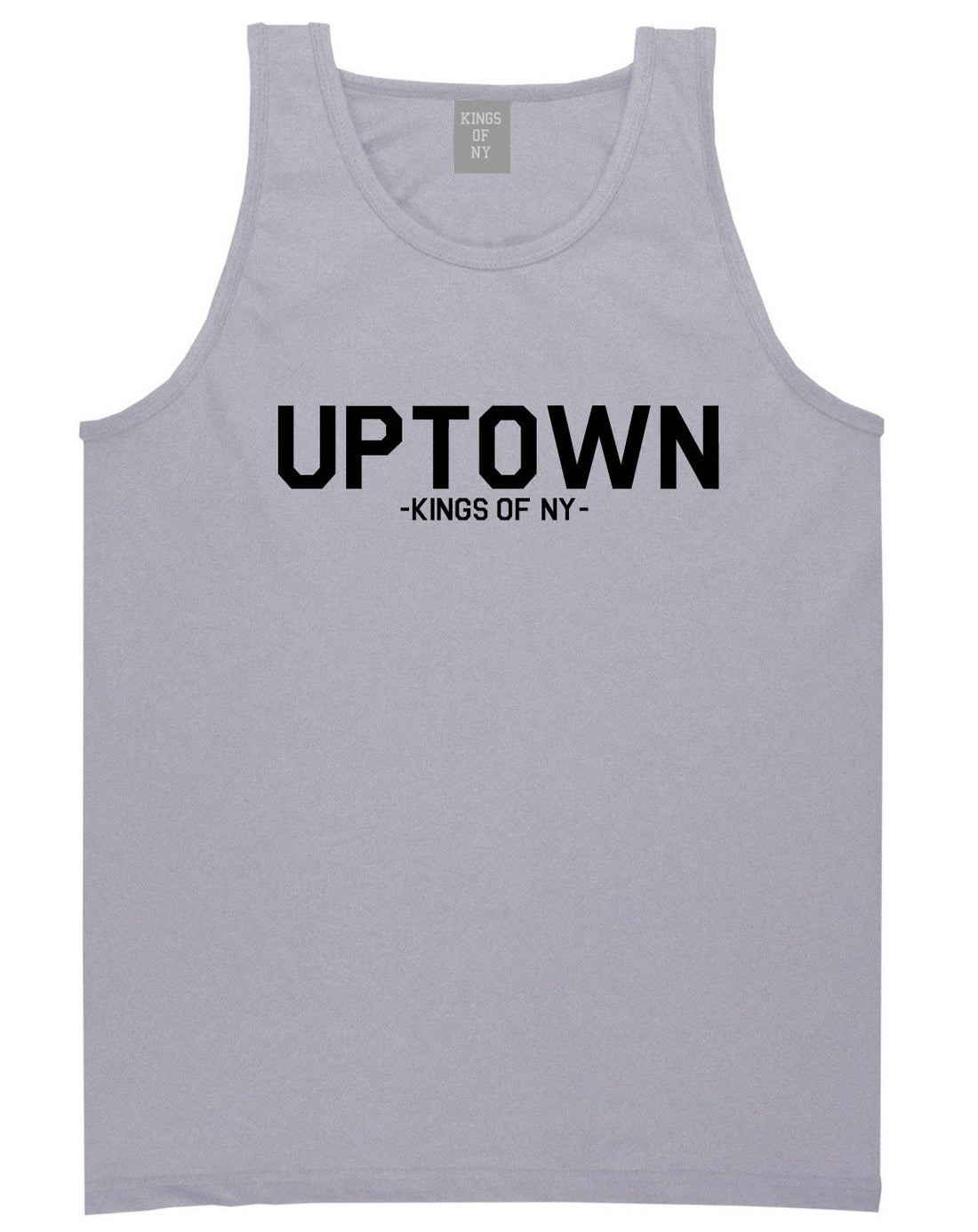 UPTOWN nyc New York Tank Top in Grey