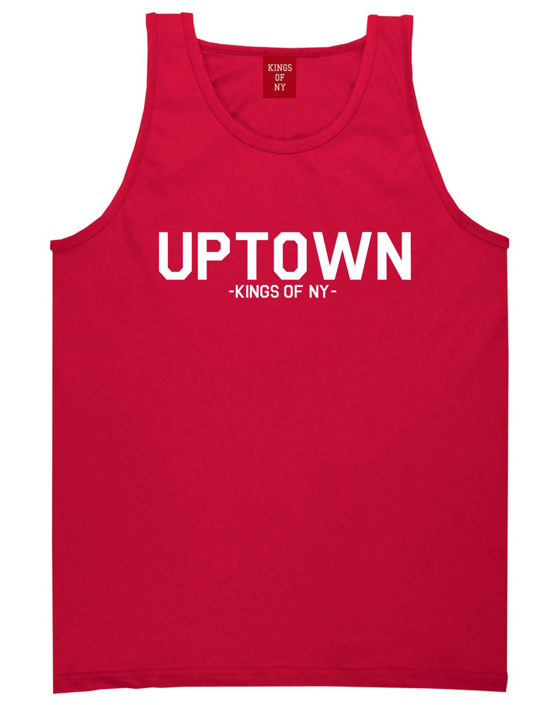 UPTOWN nyc New York Tank Top in Red
