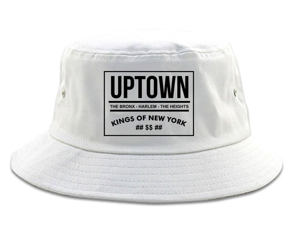 Uptown Bronx Harlem Washington Heights Bucket Hat by Kings Of NY