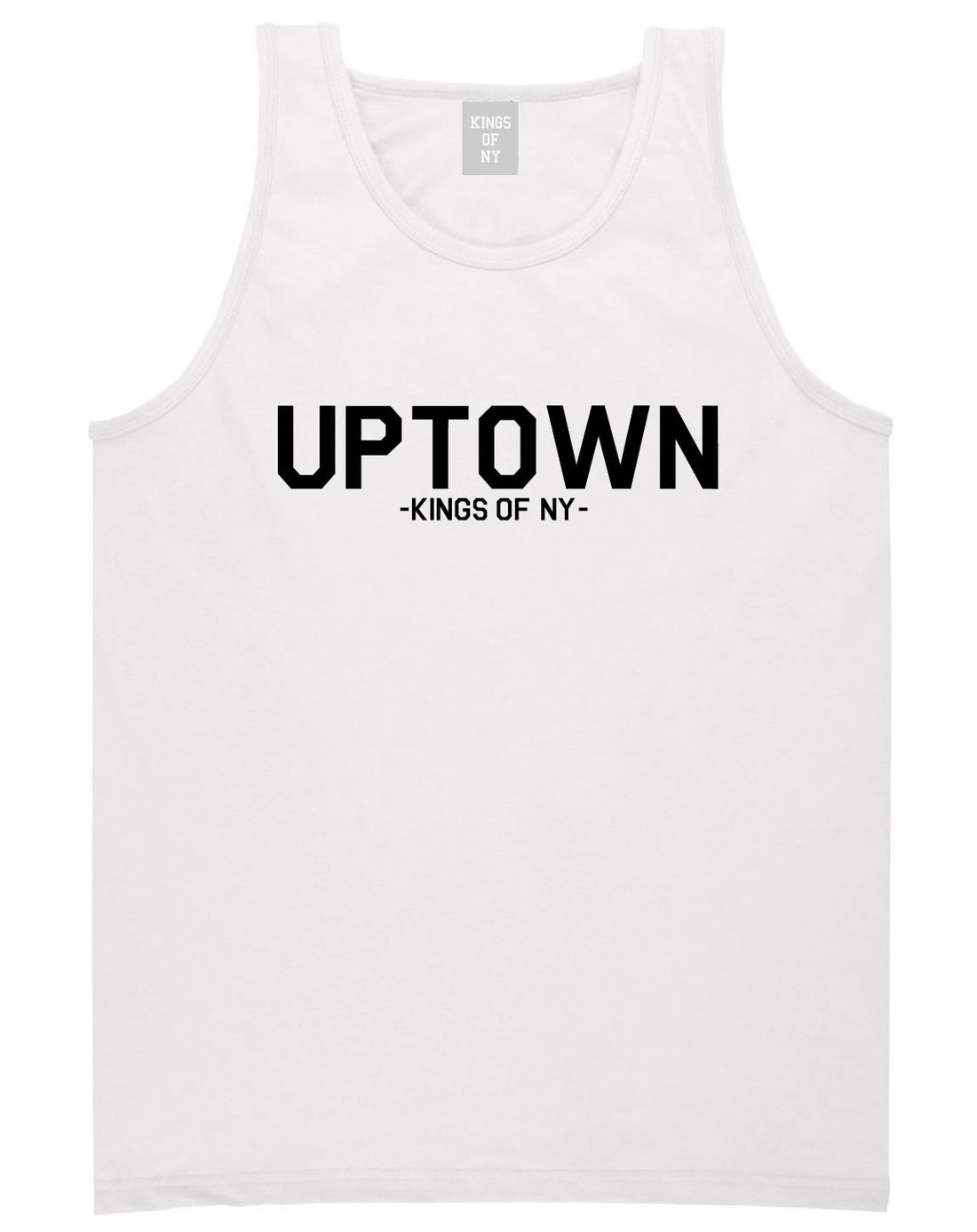 UPTOWN nyc New York Tank Top in White