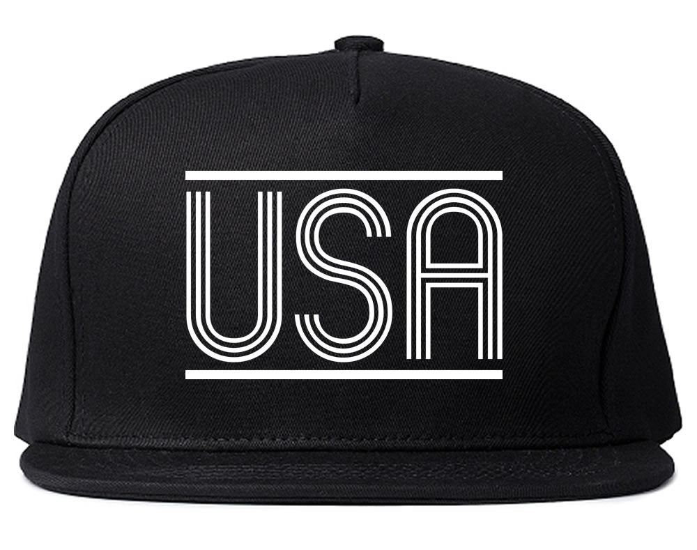 USA America Fall15 Snapback Hat in Black by Kings Of NY