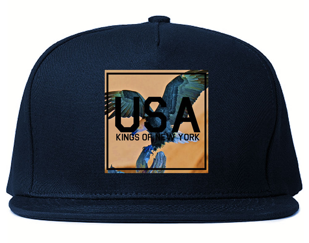 USA Bald Eagle America Snapback Hat By Kings Of NY
