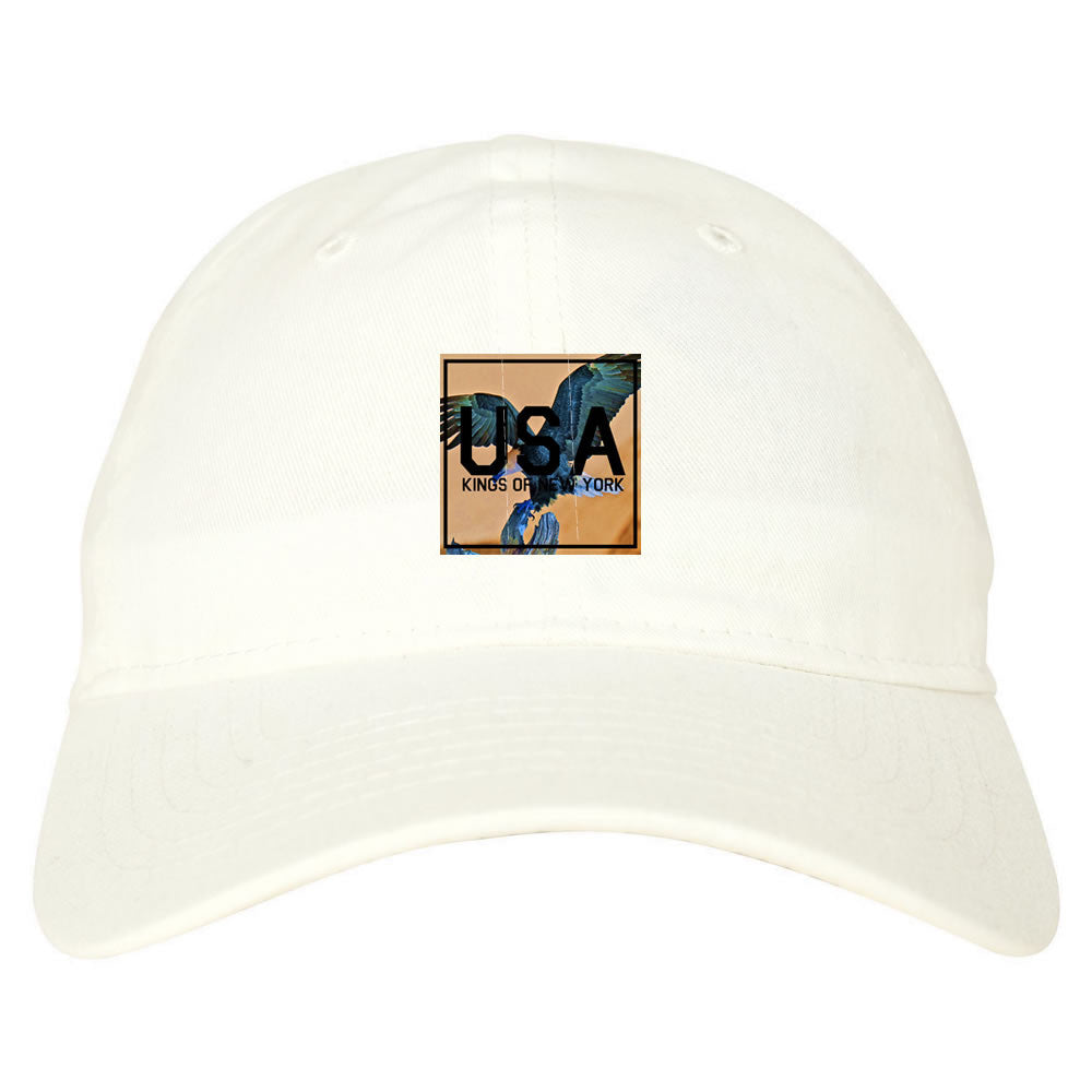 USA Bald Eagle America Dad Hat By Kings Of NY