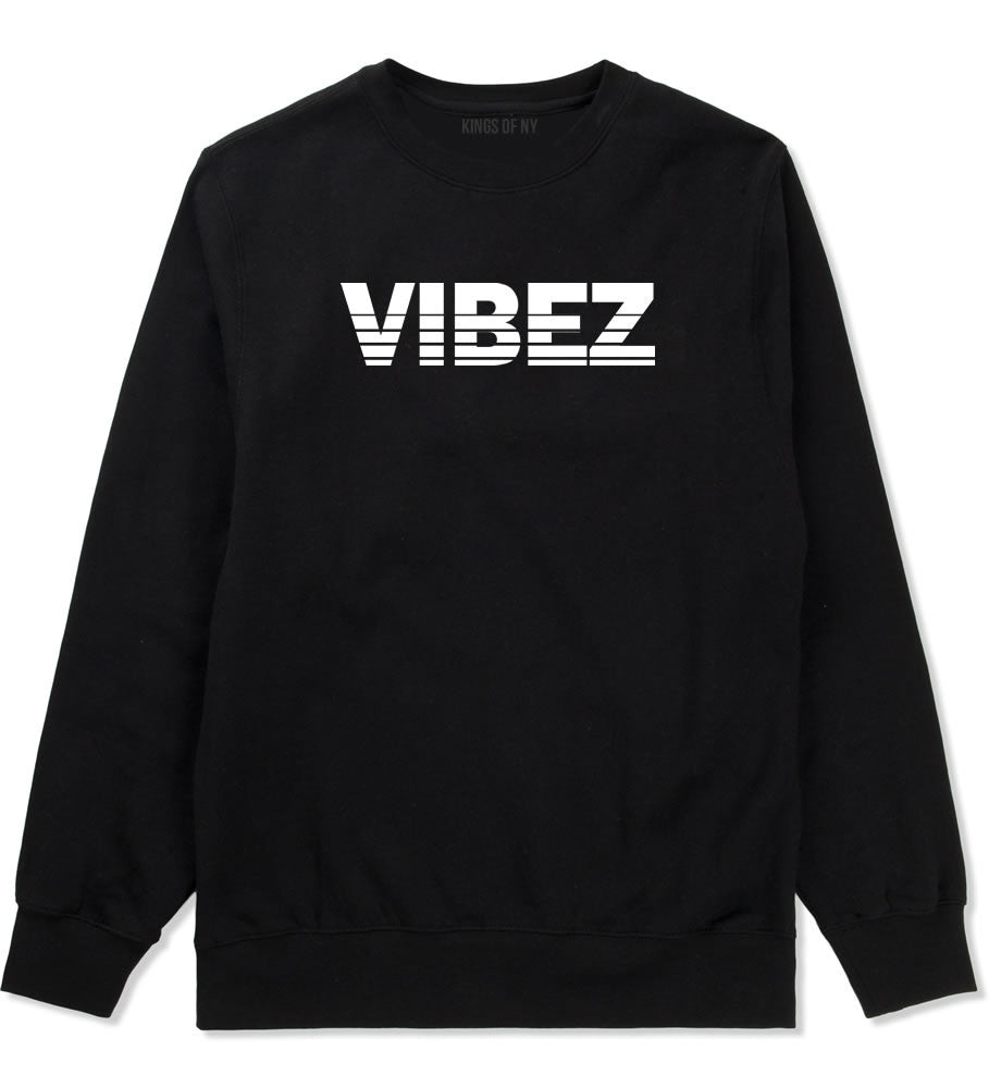 VIBEZ Racing Style Crewneck Sweatshirt in Black by Kings Of NY