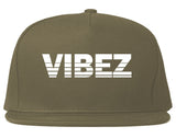 VIBEZ Racing Style Snapback Hat in Grey by Kings Of NY