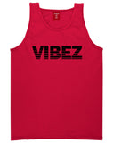 VIBEZ Racing Style Tank Top in Red by Kings Of NY