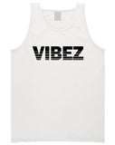 VIBEZ Racing Style Tank Top in White by Kings Of NY