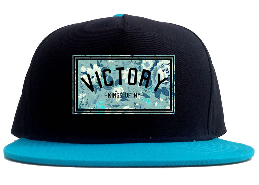 Victory Floral Pattern 2 Tone Snapback Hat By Kings Of NY