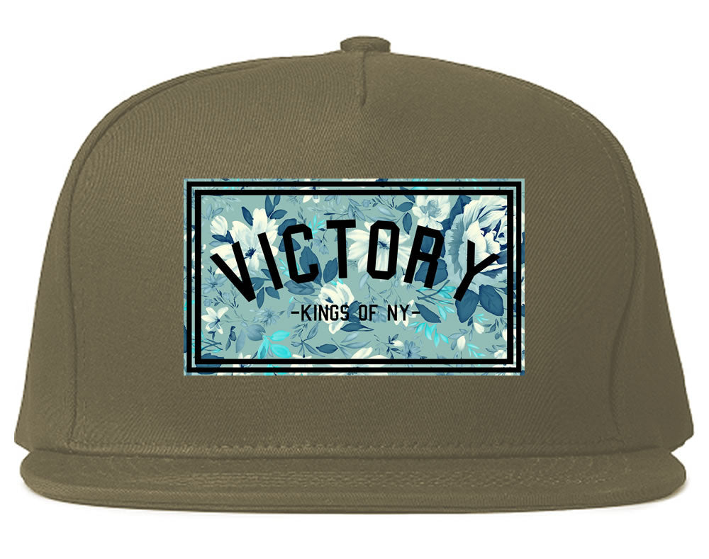 Victory Floral Pattern Snapback Hat By Kings Of NY