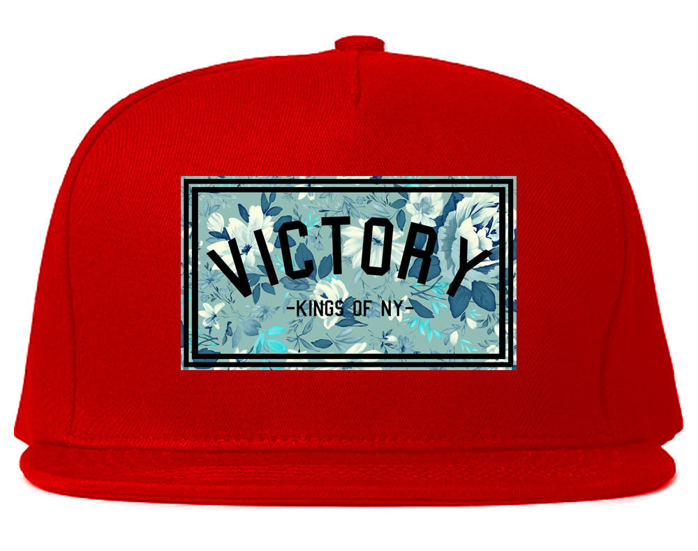 Victory Floral Pattern Snapback Hat By Kings Of NY