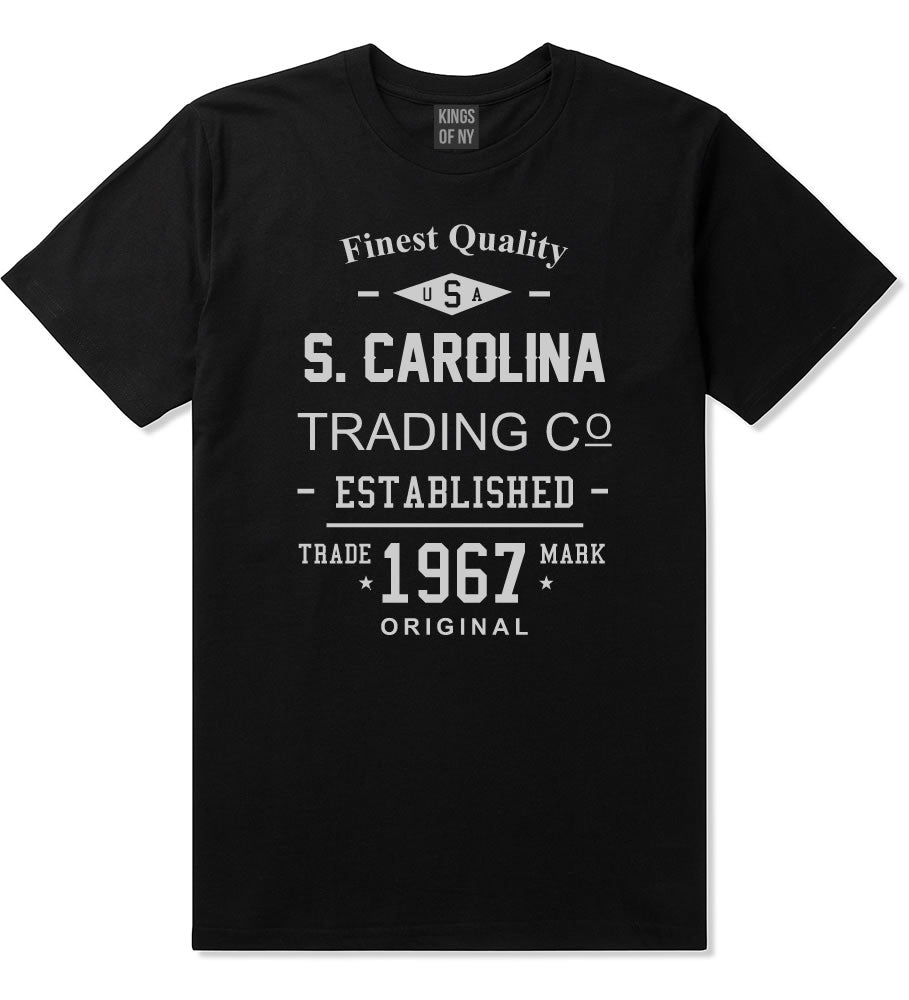 Vintage South Carolina State Finest Quality Trading Co Mens T-Shirt By Kings Of NY
