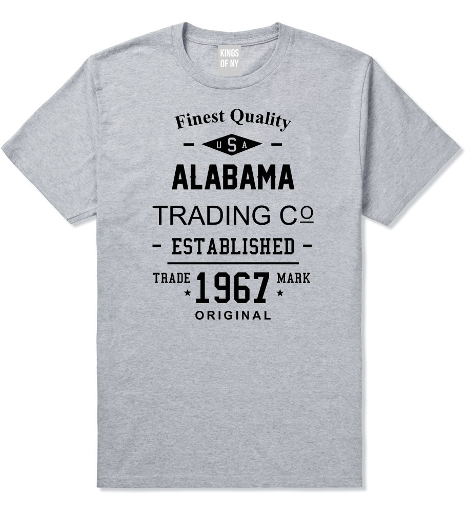 Vintage Alabama State Finest Quality Trading Co Mens T-Shirt By Kings Of NY