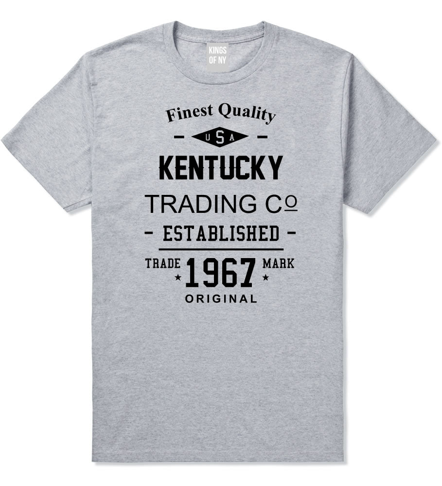 Vintage Kentucky State Finest Quality Trading Co Mens T-Shirt By Kings Of NY