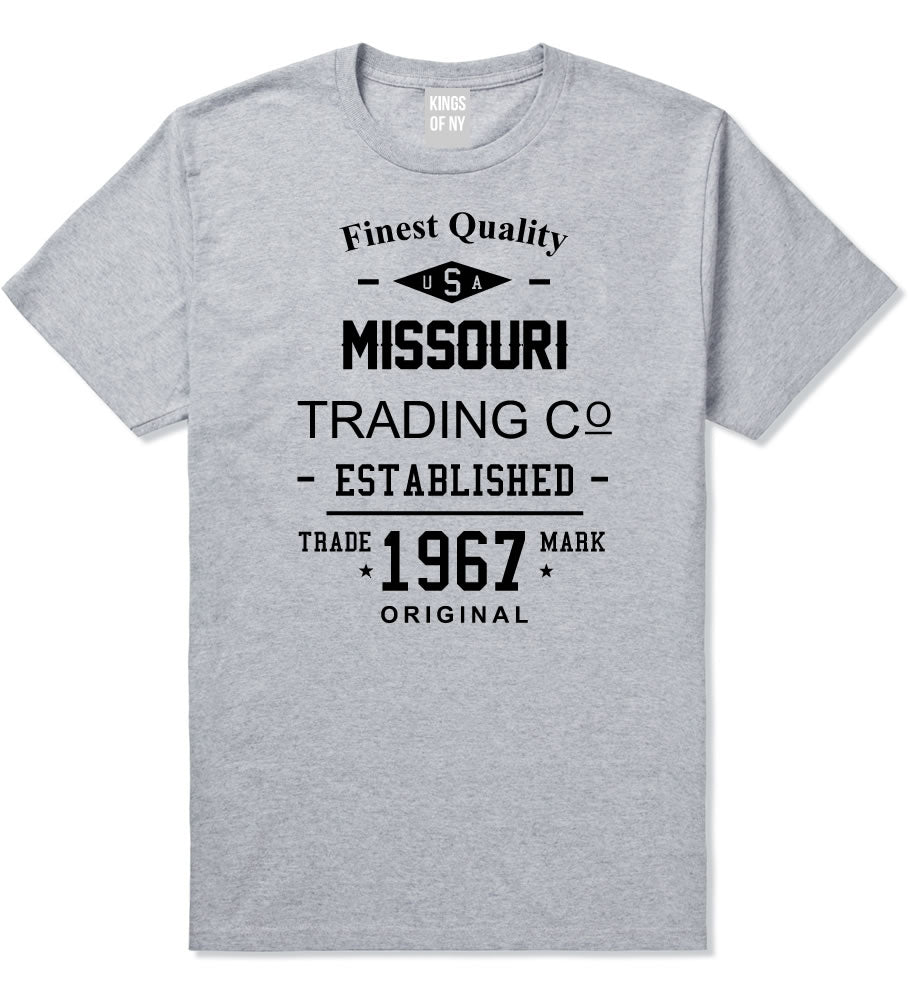Vintage Missouri State Finest Quality Trading Co Mens T-Shirt By Kings Of NY