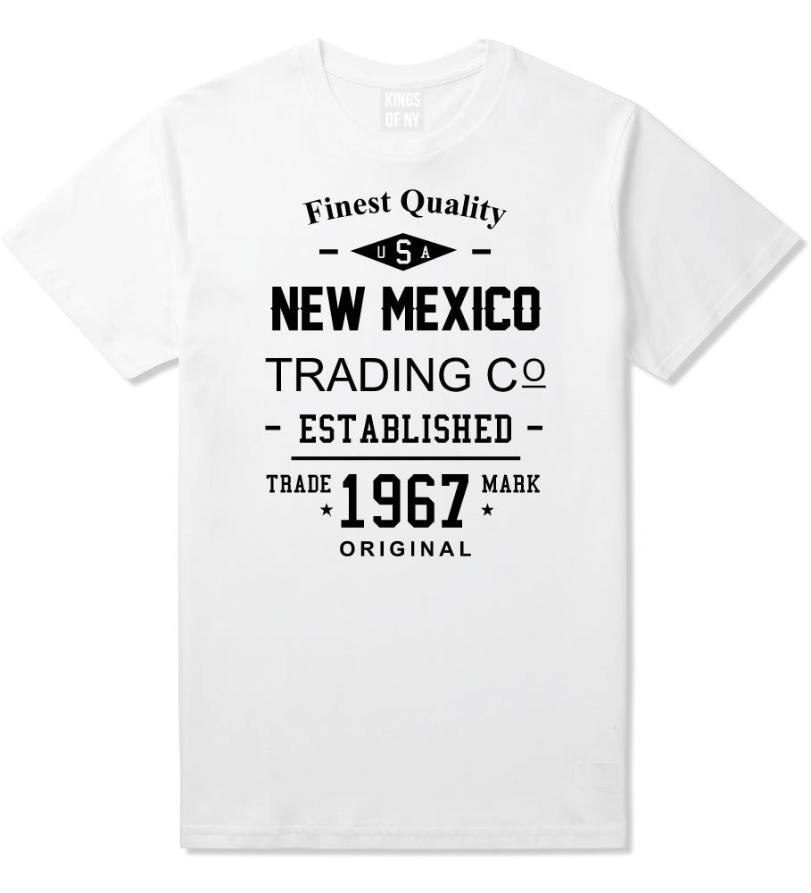 Vintage New Mexico State Finest Quality Trading Co Mens T-Shirt By Kings Of NY