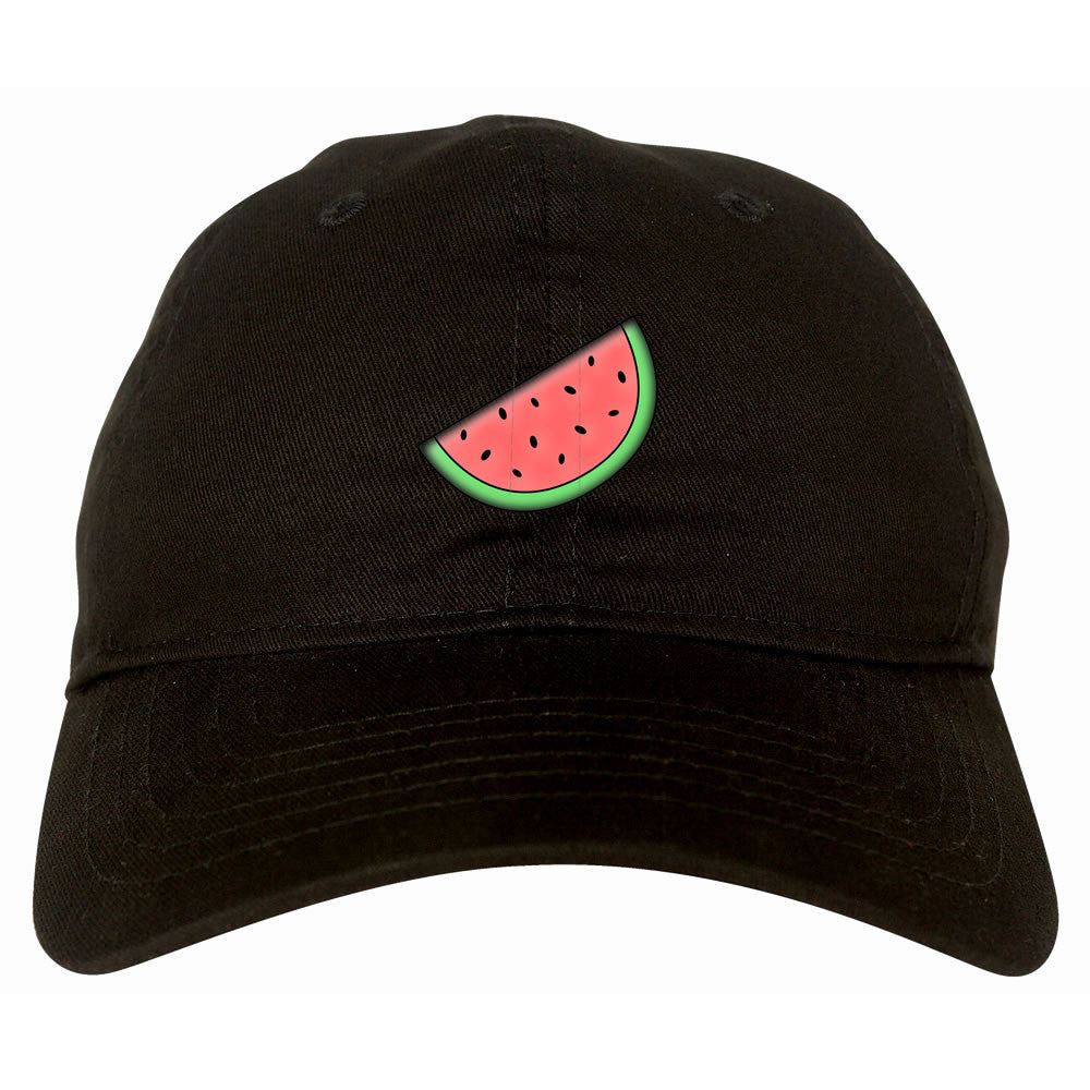 Watermelon Emoji Meme Chest Dad Hat Cap