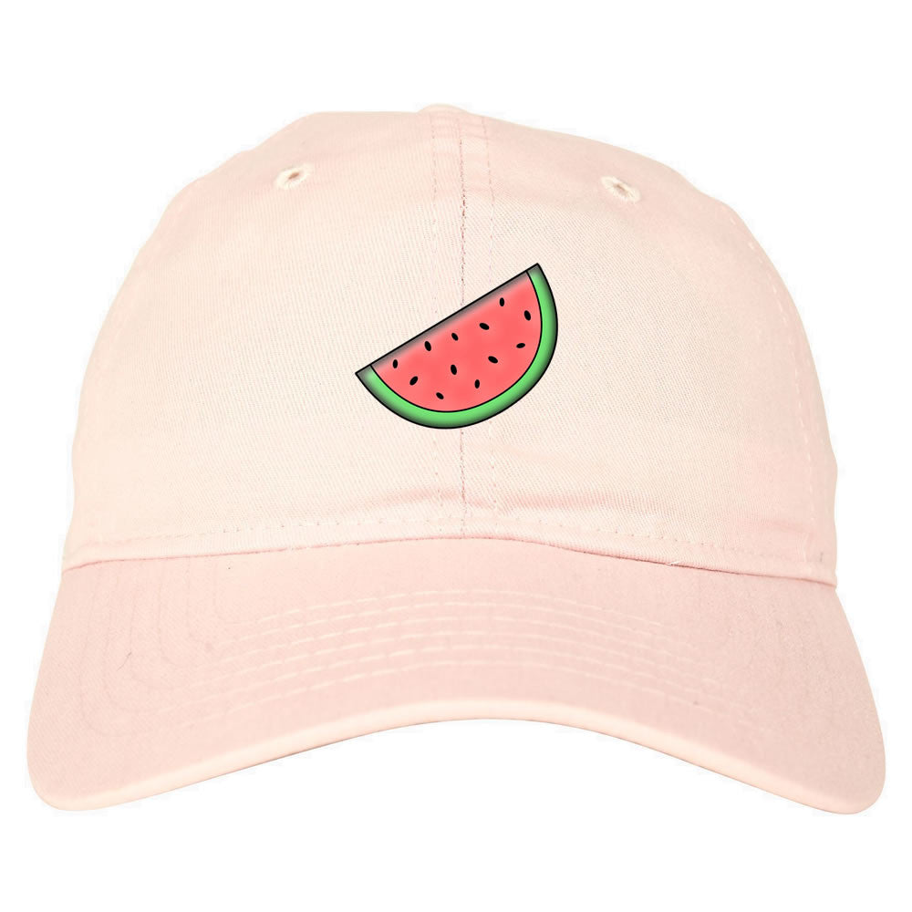 Watermelon Emoji Meme Chest Dad Hat Cap