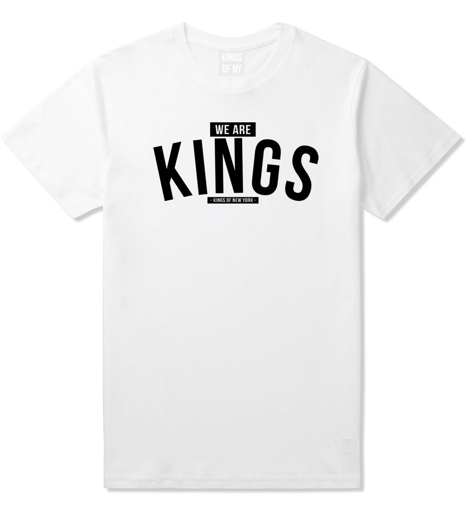 Kings Of NY We Are Kings T-Shirt in White