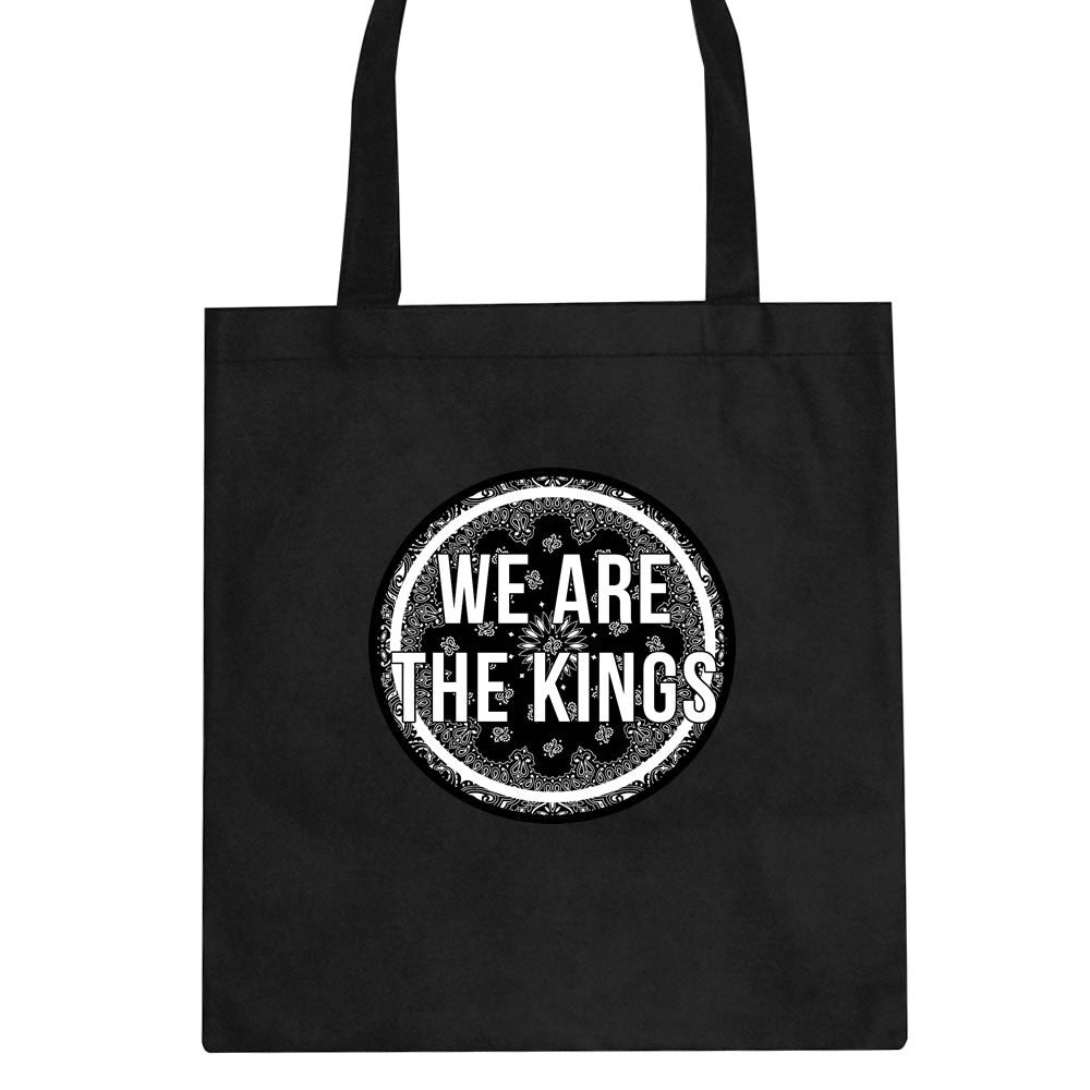 We Are The Kings Bandana Print Tote Bag by Kings Of NY