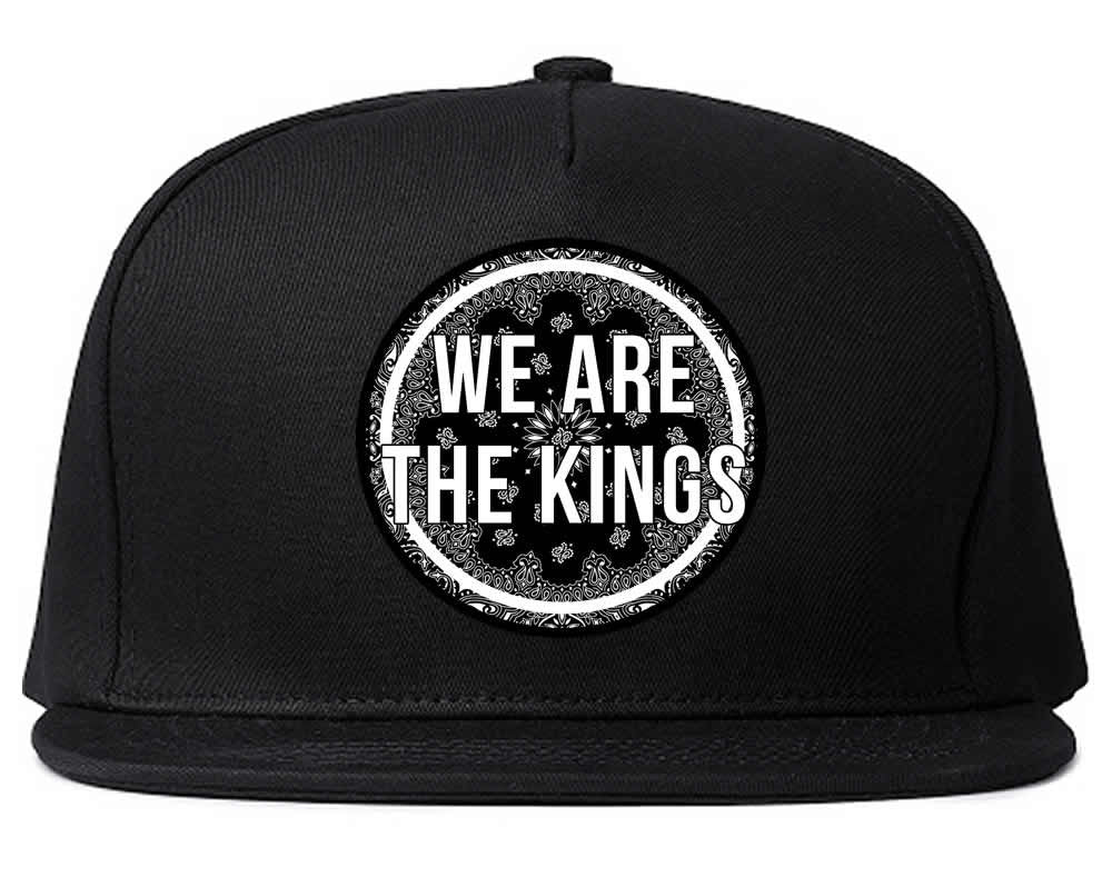 We Are The Kings Bandana Print Snapback Hat by Kings Of NY