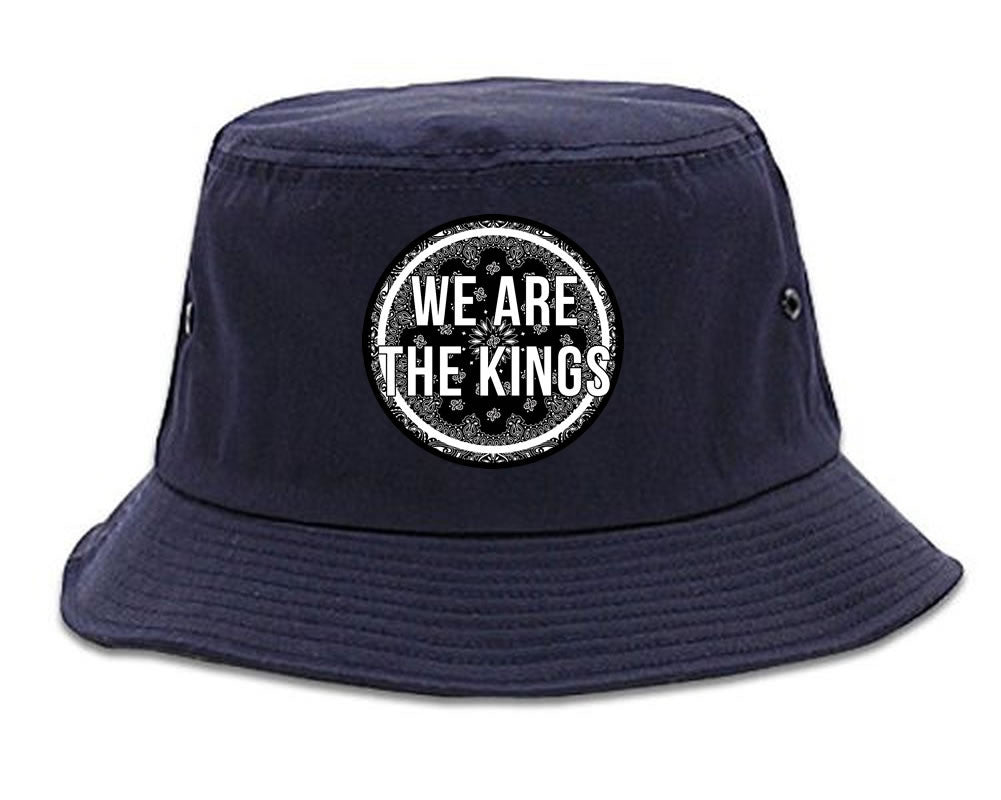 We Are The Kings Bandana Print Bucket Hat by Kings Of NY