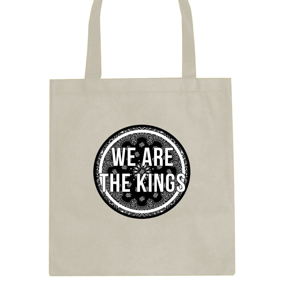 We Are The Kings Bandana Print Tote Bag by Kings Of NY