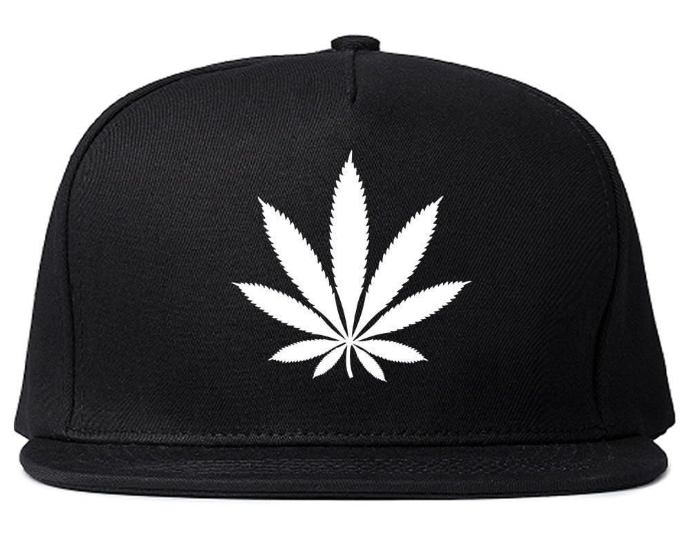 Weed Leaf Marijuana Snapback Hat by Kings Of NY