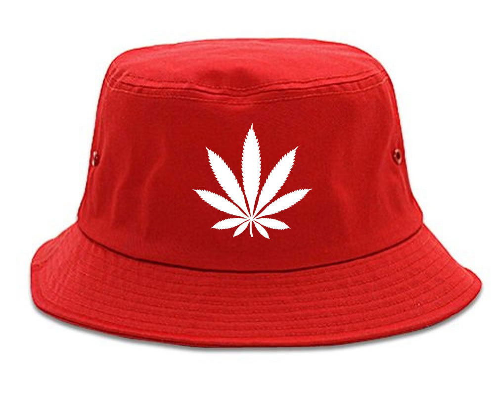 Roll Brim Hat Marijuana Leaf Cannabis Weed Hat Street Style, 51% OFF