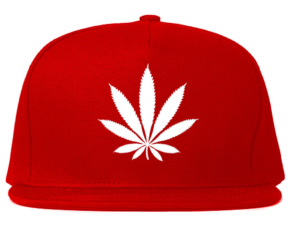 Weed Leaf Marijuana Snapback Hat by Kings Of NY