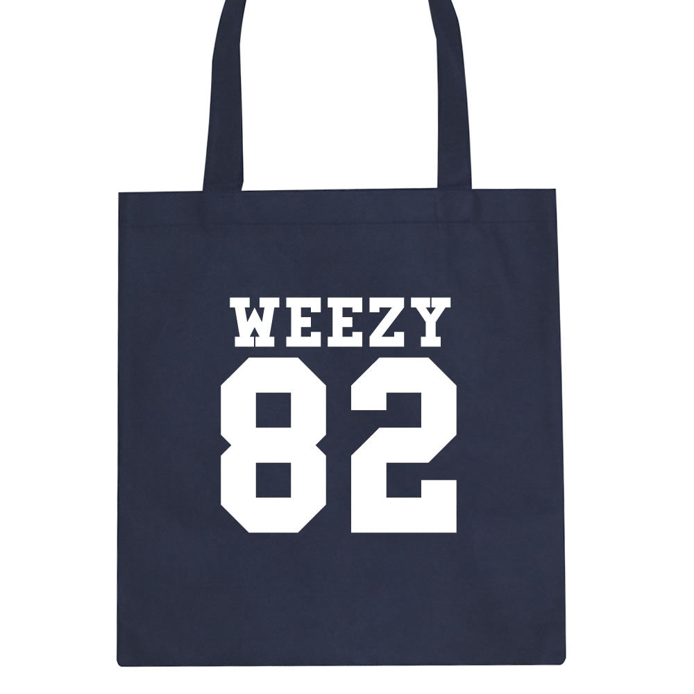 Weezy 82 Team Jersey Tote Bag by Kings Of NY